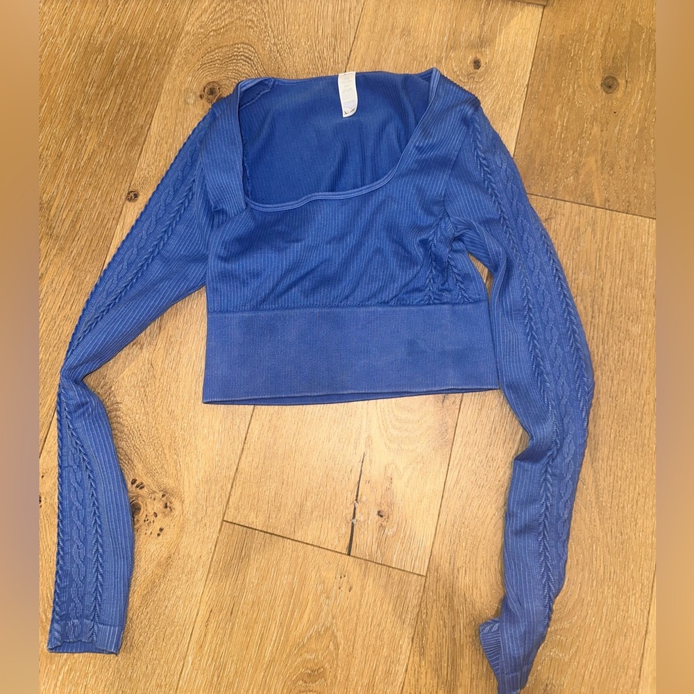Aerie cropped long sleeve